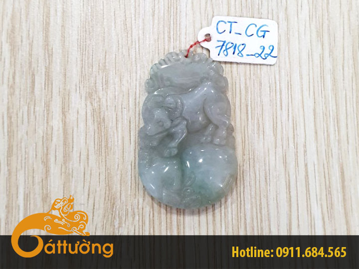 Mặt Dây Chuyền 12 Con Giáp Đá Cẩm Thạch CT_CG 7818_22