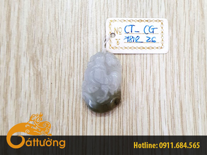 Mặt Dây Chuyền 12 Con Giáp Đá Cẩm Thạch CT_CG 7818_26