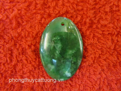 Mặt oval cẩm thạch sơn thủy 04