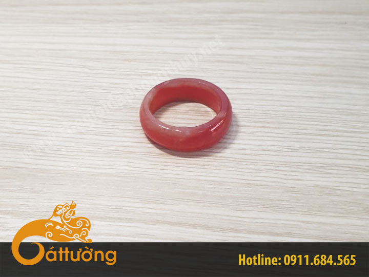 Nhẫn Cẩm Thạch Đỏ CTD